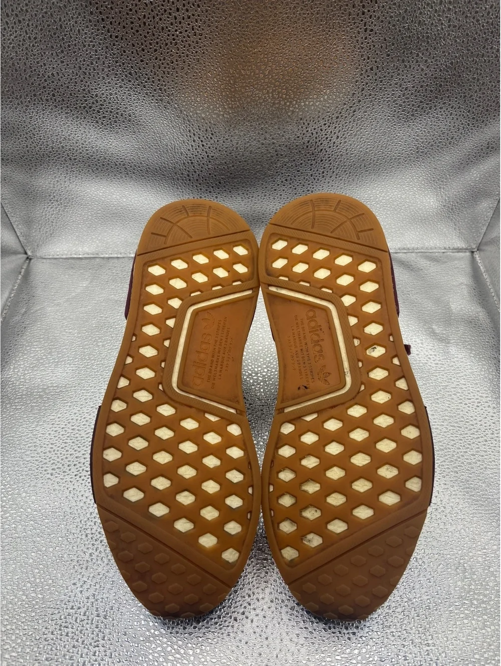 Adidas NMD_R1 maroon gum